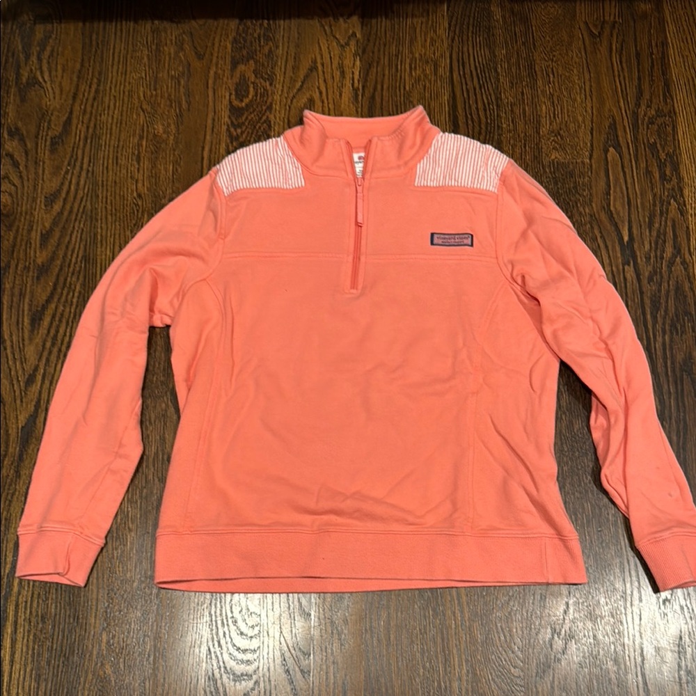 Vineyard Vines Peach Cotton Top